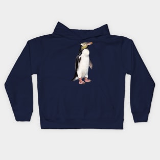 Yellow-eyed Penguin Kids Hoodie